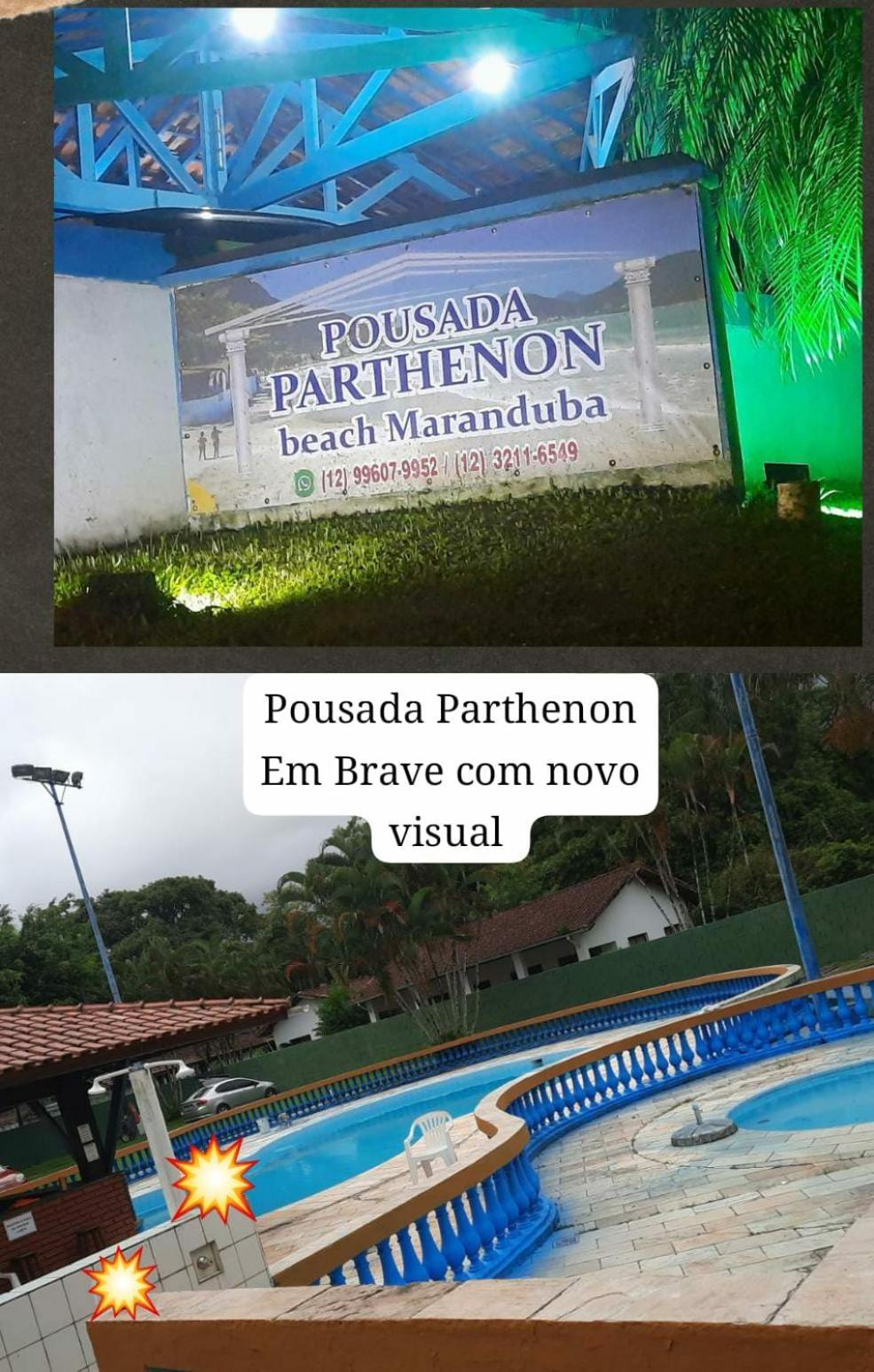 Pousada Parthenon Maranduba Ubatuba Buitenkant foto